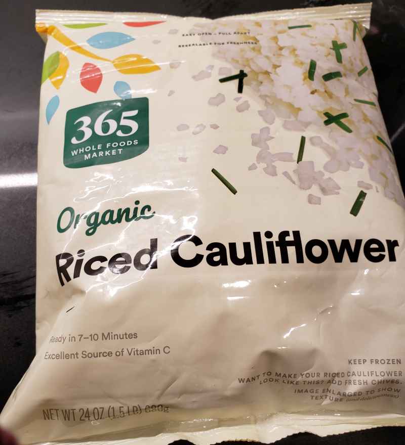 Riced Califlower